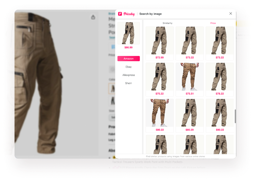 Image Search for Similar Products